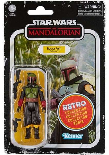 Star Wars The Mandalorian Boba Fett Morak Retro Figur