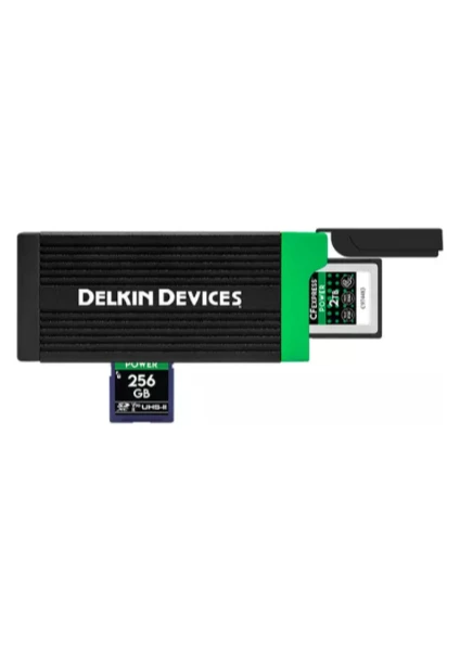 Delkin Devices USB 3.2 Cfexpress™ Type B Hafıza Kartı Okuyucu