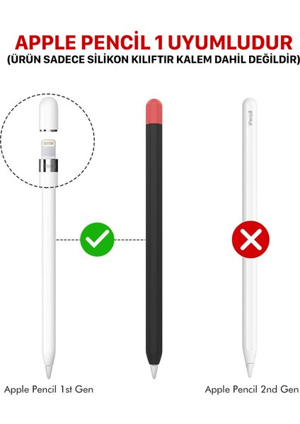 Apple Pencil 1 Nesil Kılıf Apple Pencil 1 Silikon Koruma Kılıfı fiyatları