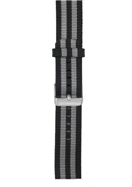 Amazfit Gts 2-2e Için Pantheon Şeritli Kordon Siyah Gri