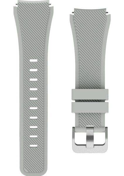 Amazfit Gtr 2-2e Için Silikon Kordon Gri