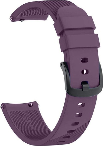 Garmin Venu Sq-sq Music Için Silikon Kordon Mor