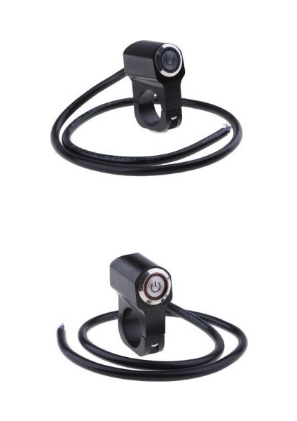 2X25MM Gidon Anahtarı Alüminyum Alaşım 1 Inç Çaplı Gidon Için Uygun (Yurt Dışından)