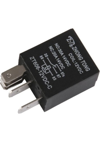 Otomatik Otomotiv Dc 12 V 20A / 30A Spdt Röle Röleleri 5 Pin 5 P (Yurt Dışından)