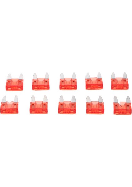 6X10 Parçalar MINI10A Blade Sigorta Çiftlik Çubuk Otomatik Otomobil Kamyonu Değiştirme 6 Pcs fırsatları