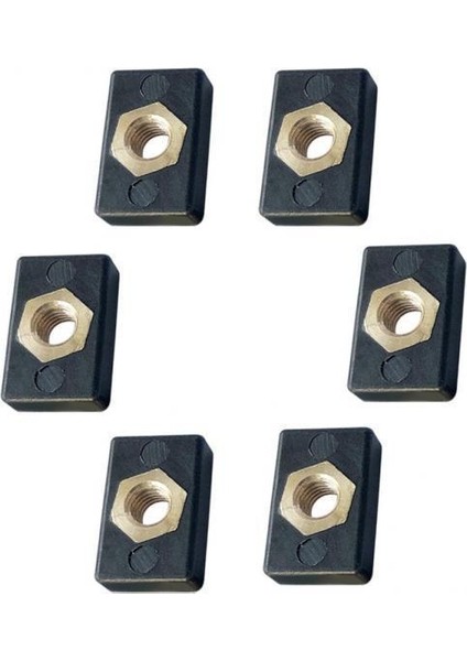 M6 Vidalı Track Montaj Somunu 5 Pc