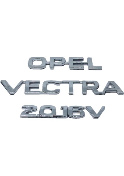 Opel - Vectra - 2,016V Bagaj Yazıları Takım