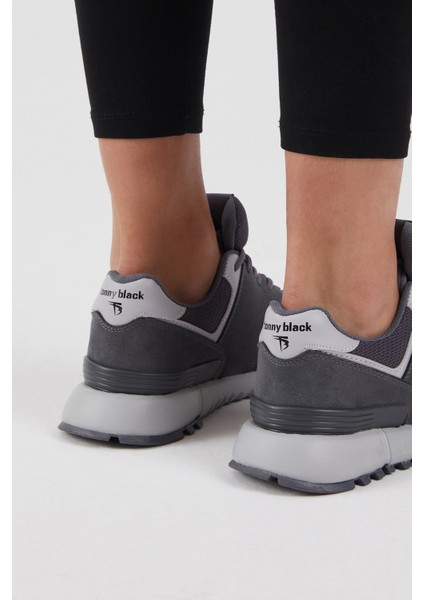 Unisex Füme Kaymaz Eva Taban Süet Sneaker indirimleri