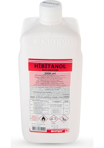 Hibitanol Sol. Dezenfektanlı Sabun 1 lt modelleri