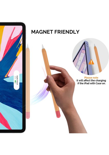 Apple Pencil 2 Nesil Kılıf Apple Pencil 2 Silikon Koruma Kılıfı