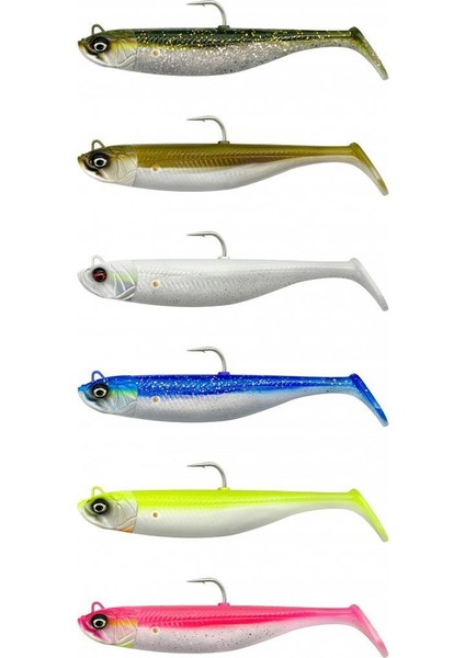 Savage Minnow 10CM 20GR 2+1 Silikon Yem