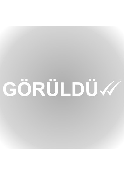 Görüldü Oto Cam Sticker Araba Sticker