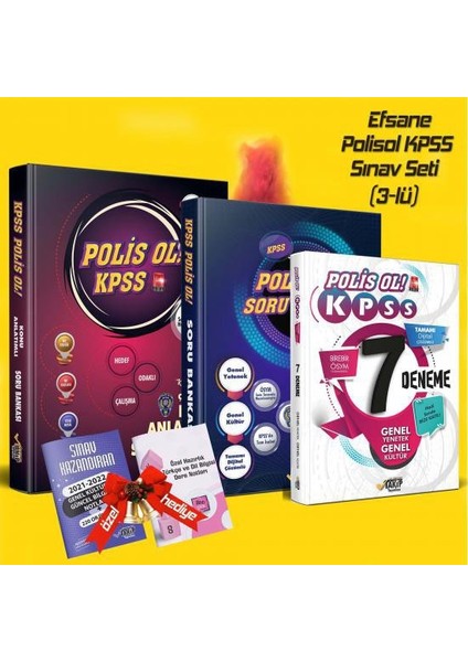 Polisol Kpss +Polisol Kpss Soru Bankası + 7 Deneme