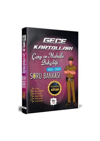 Gece Kartalları Çarşı ve Mahalle Bekçiliği Alımına Özel Hazırlık - Soru Bankas