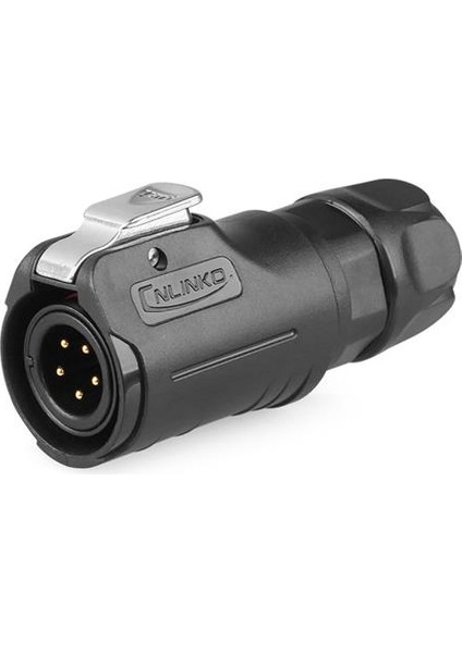 LP-12-C05PE-02-001 5-Pin Su Geçirmez Konnektör - Erkek