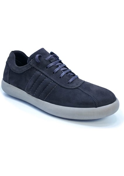 Kahve Nubuk Hakiki Deri Erkek Günlük Sneaker Casual Ayakkabı - 211081