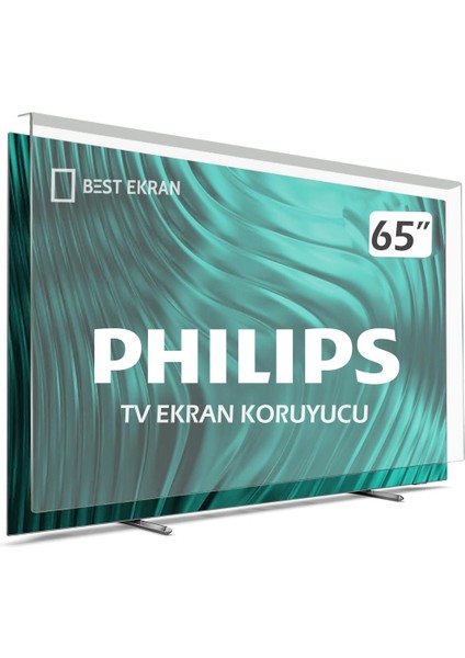 Philips 65PUS8007 Tv Ekran Koruyucu - Philips 65" Inç KIRILMAZ Tv Ekran Koruyucu
