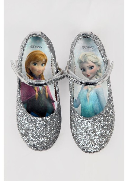 Frozen Elsa Kız Çocuk Babet Ayakkabı