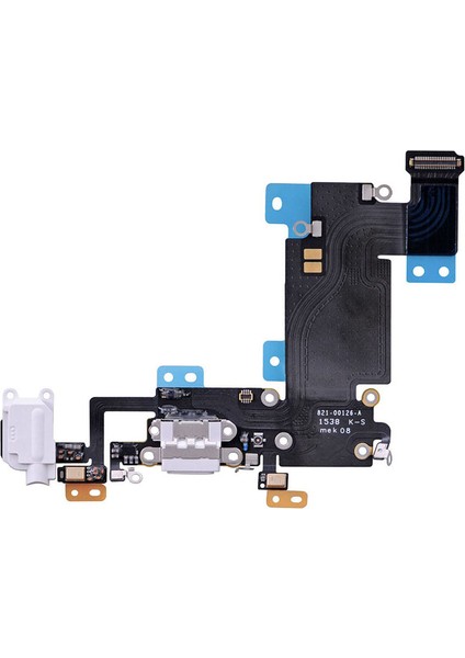 Iphone 6s Plus Şarj Soketi Kulaklık Soketi Mikrofon Filmi Flex Beyaz