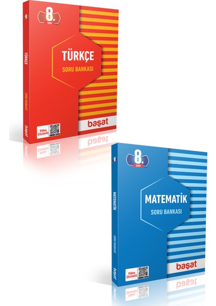 8. Sınıf Başat Türkçe-Matematik- Soru Bankası Seti