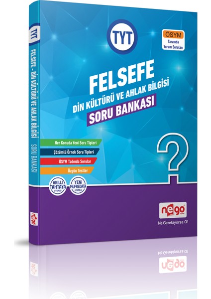 Nego TYT Felsefe-Din Kültürü Soru Bankası