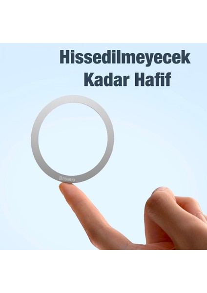Halo Series Mıknatıslı Magsafe Için Mıknatıslı Metal Halka Aparatı indirimleri