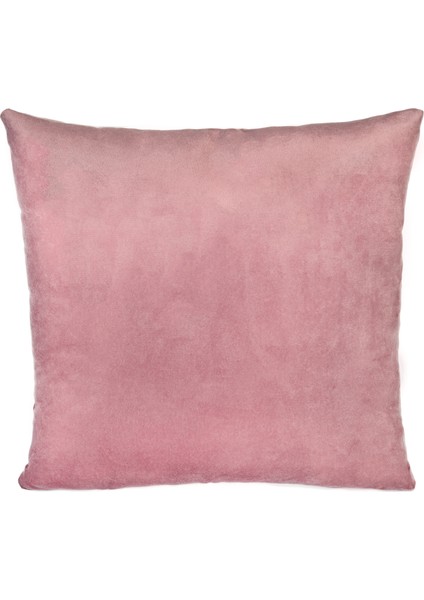 Kare Pembe Kırlent Içi Elyaf Dolgulu Gizli Fermuarlı fiyatları