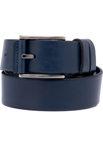 Lacivert Hakiki Deri Erkek Kemer - S1EK00000337-B20