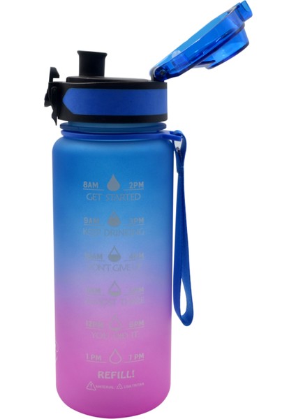 Tritan Su Matarası Softtouch 500 ml Lacivert - Pembe