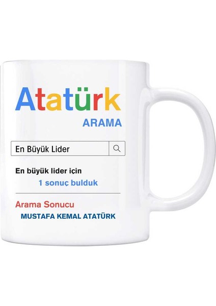 Atatürk Arama Motoru Kupa Bardak