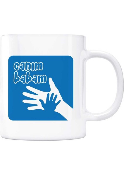 Canım Babam Kupa Bardak - Lacivert