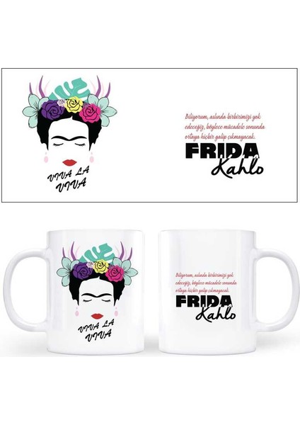 Frida Kahlo Kupa Bardak - Biliyorum Aslında