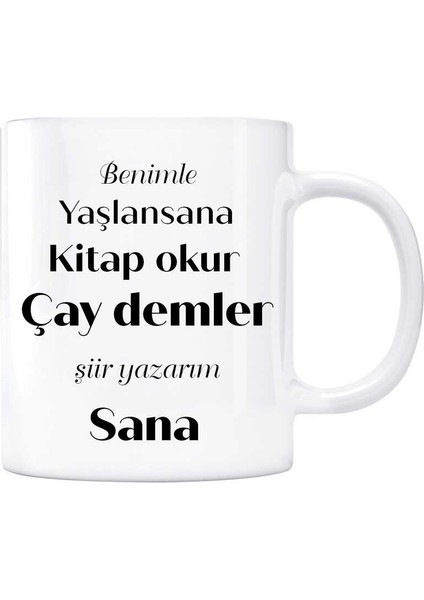 Sevgiliye Vaatler Kupa Bardak