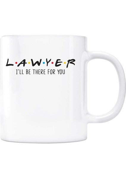Avukatlara Özel Kupa Bardak Lawyer
