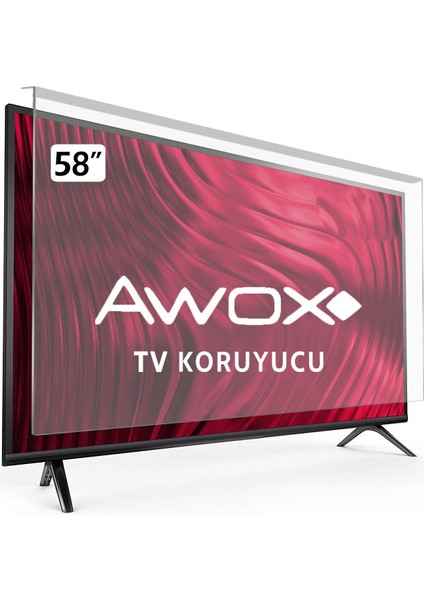 Awox 58" Inç 146 Ekran Tv Ekran Koruyucu