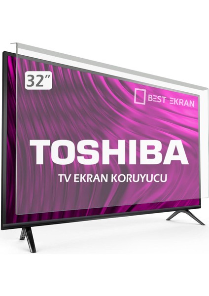 Toshiba 32" Inç 82 Ekran Tv Ekran Koruyucu Paneli