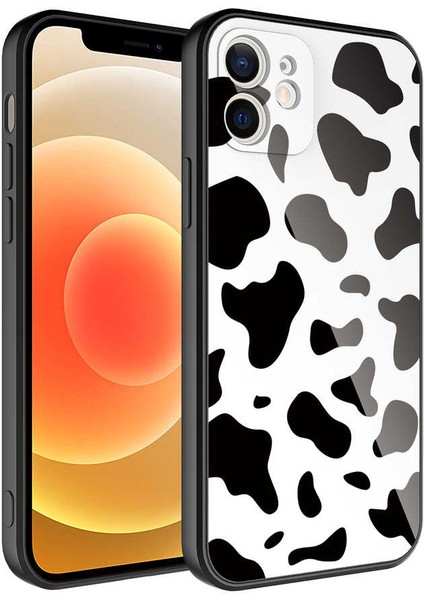 - iPhone 11 - Kılıf Sert Kamera Korumalı Desenli Epoksi Kapak