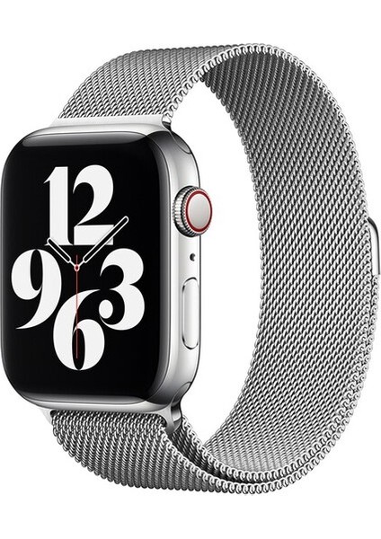 Apple Watch Manyetik Döngü 9/8/7/6/se/5/4/3/2/1 38MM 40MM 41MM Seri 10-42mm Paslanmaz Çelik Mıknatıslı Kordon