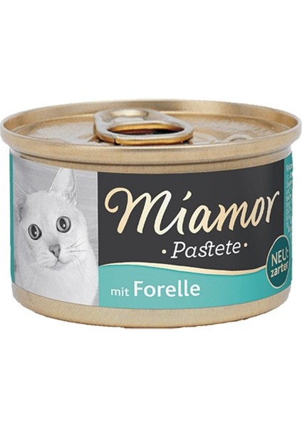 Pastete Alabalıklı Kedi Konservesi 85 gr 24 Adet
