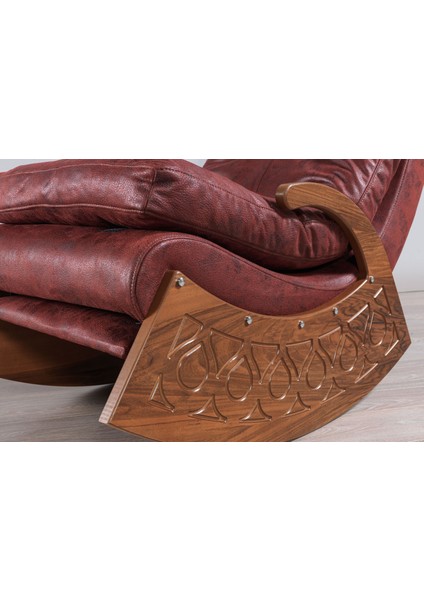 Hollywood Sallanan Koltuk & Tv Koltuğu Bordo-Ceviz modelleri