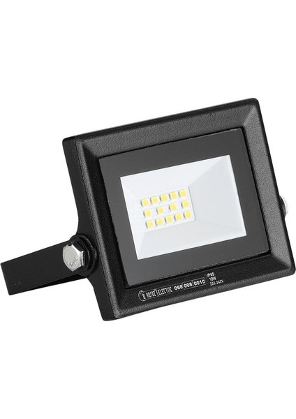 Horoz Electric Pars 10W Siyah 6400K LED Projektör, Horoz