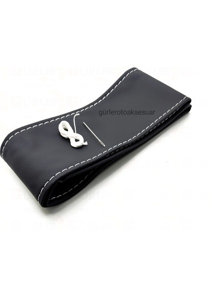 Renault Clio Uyumlu Direksiyon Kılıfı Dikmeli Beyaz Ipli (10.5cm) fiyatları