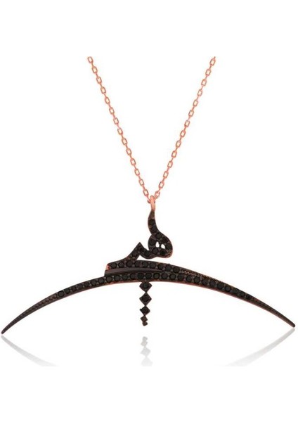 Hiç Yazılı 925 Ayar Gümüş Kolye