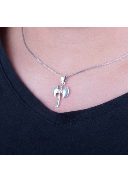 925 Ayar Gümüş Balta Kolye fiyatları