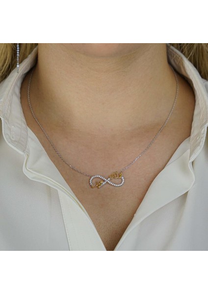 Sonsuzluk Model Allah Muhammed Yazılı Bayan Gümüş Kolye fiyatları