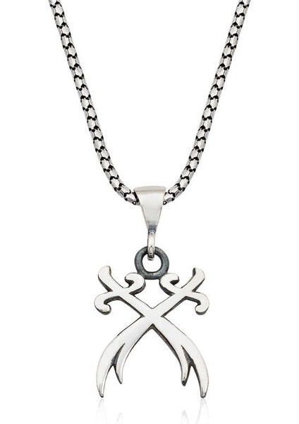 ​gümüş Ikili Zülfikar Kılıcı Kolye fiyatları