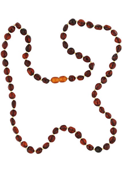 Yetişkin Damla Kehribar Kolye