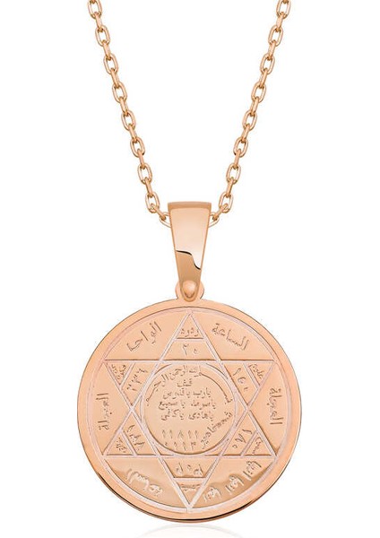 ​gümüş Süleyman Mührü Kolye modelleri