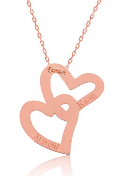 Isim Yazılı Özel 925 Ayar Gümüş Kolye