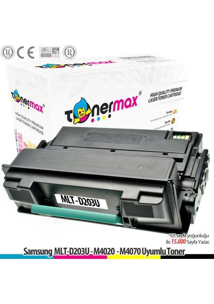 Samsung MLT-D203U / SL-M4070FR Muadil Toner